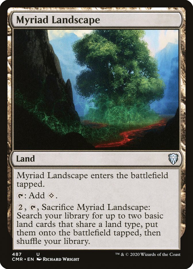 Myriad Landscape [Commander Legends] | Gate City Games LLC
