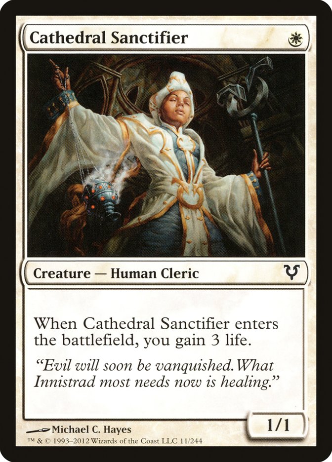 Cathedral Sanctifier [Avacyn Restored] | Gate City Games LLC