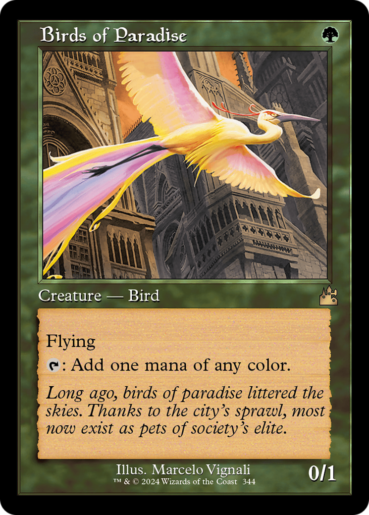 Birds of Paradise (Retro) [Ravnica Remastered] | Gate City Games LLC