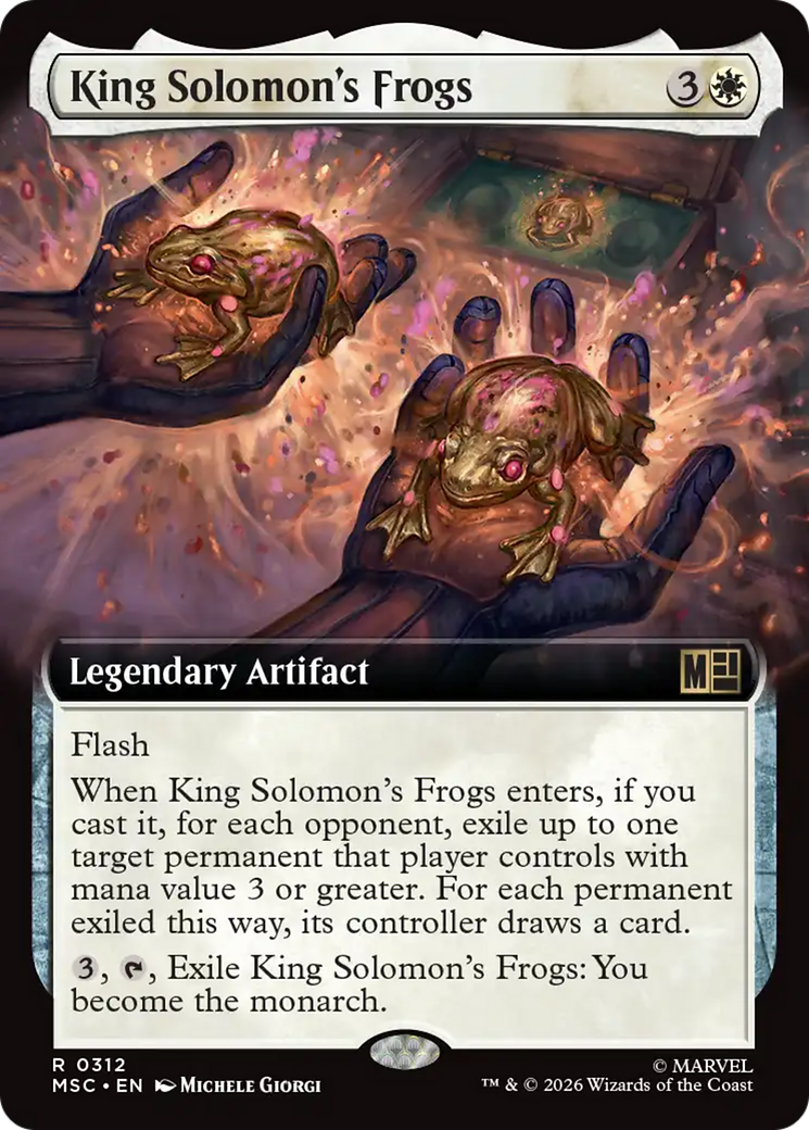 King Solomon's Frogs (Extended Art) [Marvel Super Heroes Commander] | Gate City Games LLC