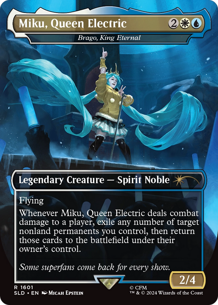 Miku, Queen Electric - Brago, King Eternal [Secret Lair Drop Series] | Gate City Games LLC