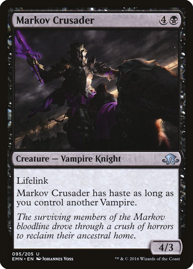 Markov Crusader [Eldritch Moon] | Gate City Games LLC