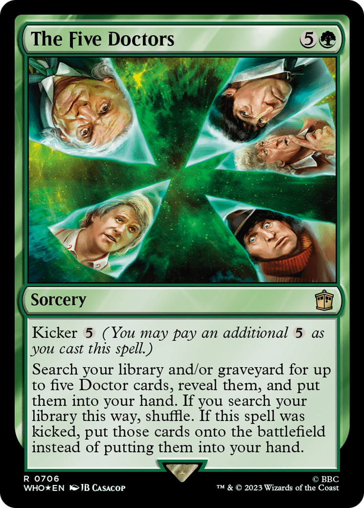 The Five Doctors (Surge Foil) [Doctor Who] | Gate City Games LLC