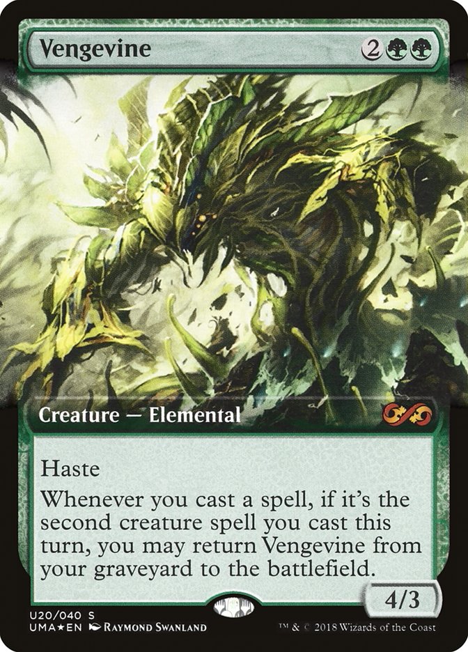 Vengevine (Topper) [Ultimate Masters Box Topper] | Gate City Games LLC