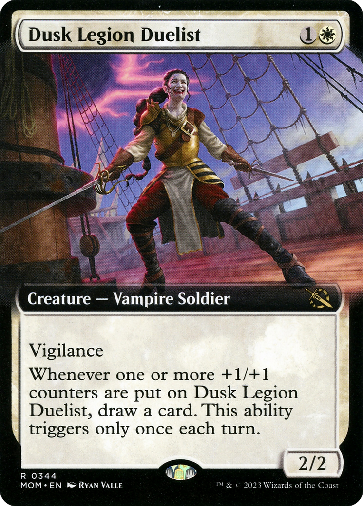 Dusk Legion Duelist (Extended Art) [March of the Machine] | Gate City Games LLC