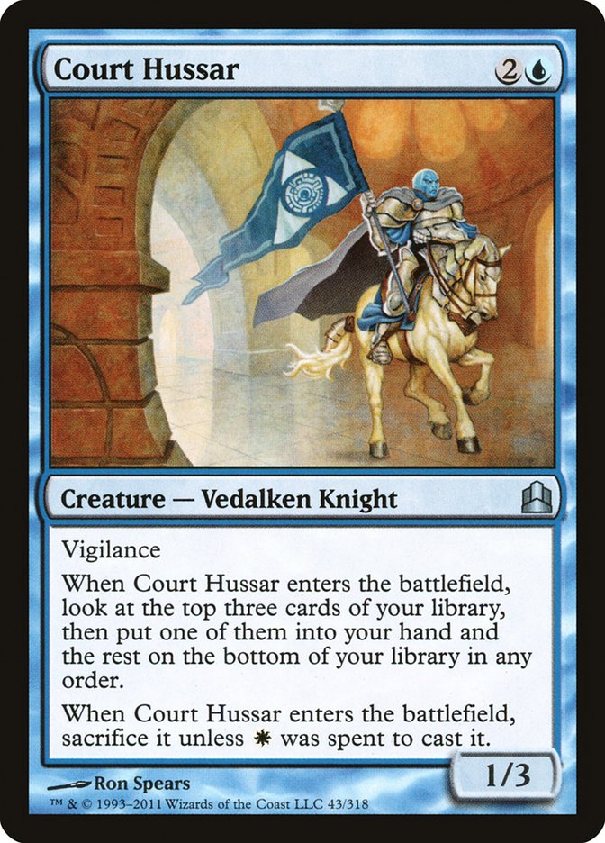Court Hussar [Commander 2011] | Gate City Games LLC