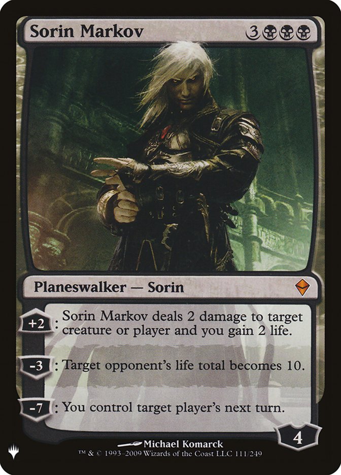 Sorin Markov [Mystery Booster] | Gate City Games LLC