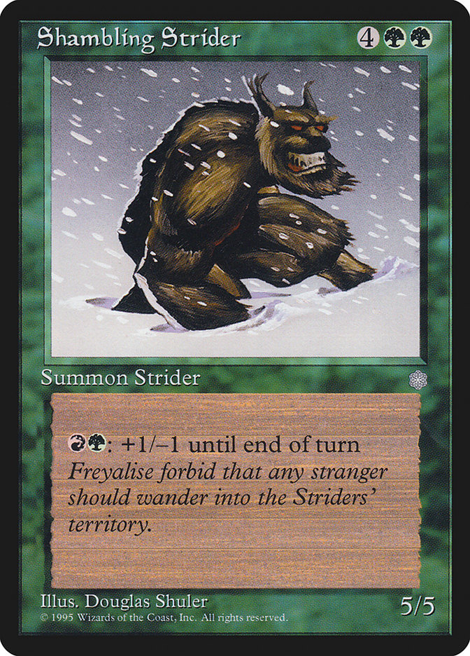 Shambling Strider [Ice Age] | Gate City Games LLC