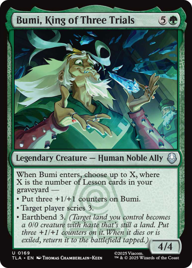 Bumi, King of Three Trials [Avatar: The Last Airbender] | Gate City Games LLC
