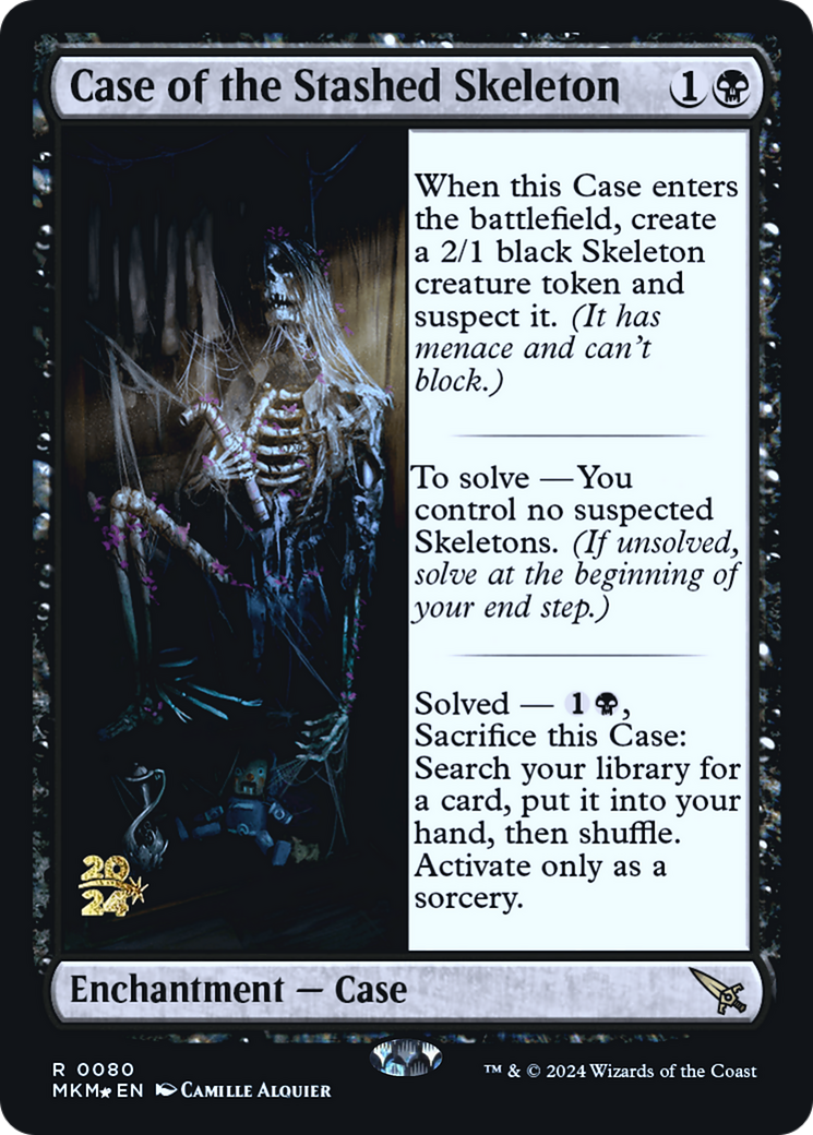 Case of the Stashed Skeleton [Murders at Karlov Manor Prerelease Promos] | Gate City Games LLC