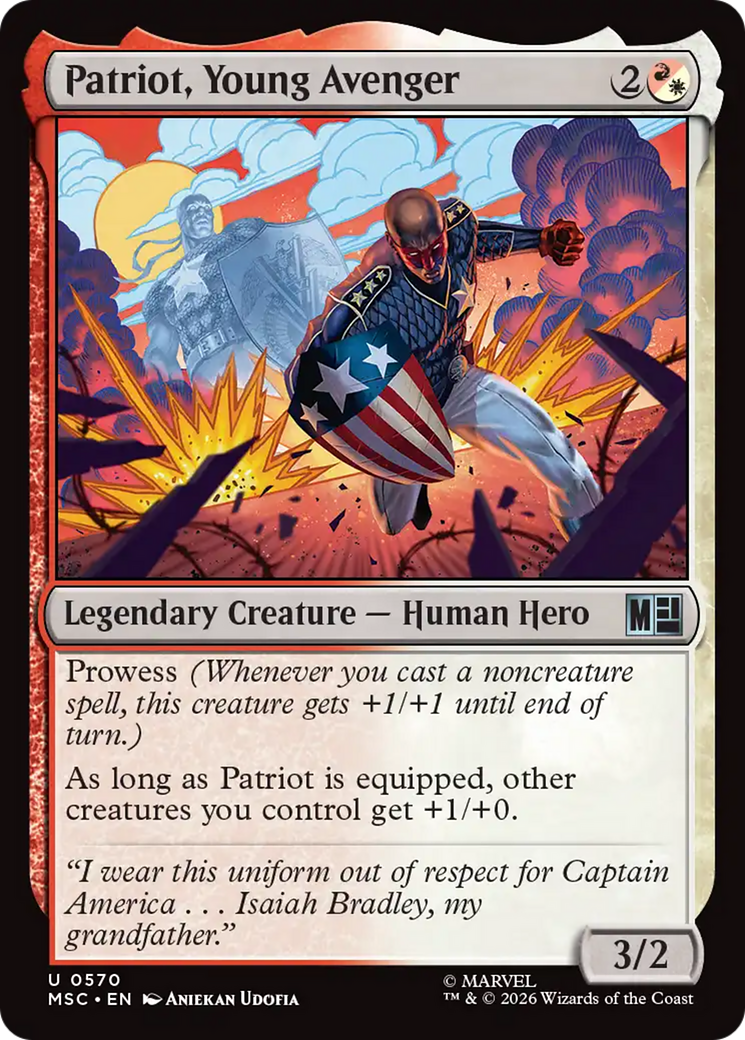 Patriot, Young Avenger [Marvel Super Heroes] | Gate City Games LLC
