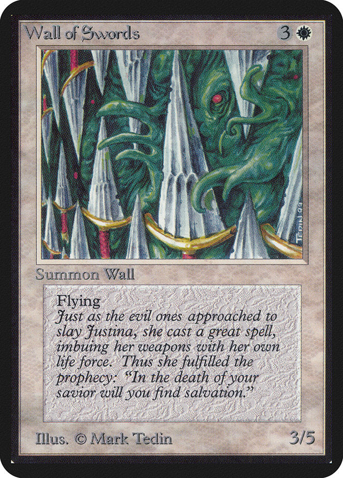 Wall of Swords [Alpha Edition] | Gate City Games LLC