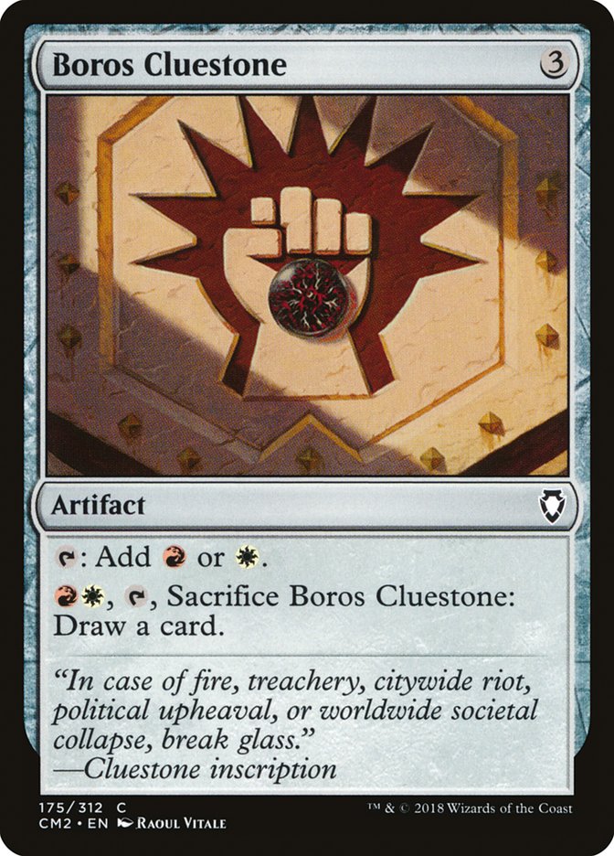 Boros Cluestone [Commander Anthology Volume II] | Gate City Games LLC