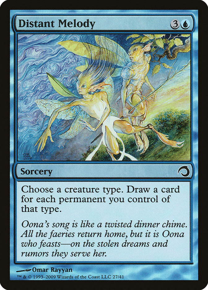Distant Melody [Premium Deck Series: Slivers] | Gate City Games LLC