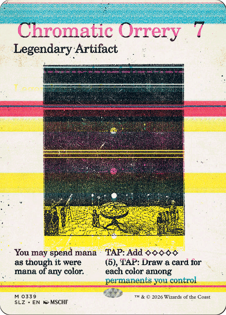 Chromatic Orrery (0339) [Secret Lair x MSCHF: The Zeta Set] | Gate City Games LLC
