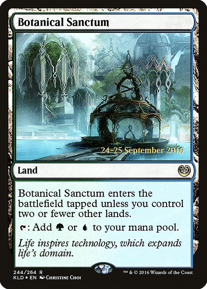 Botanical Sanctum [Kaladesh Prerelease Promos] | Gate City Games LLC