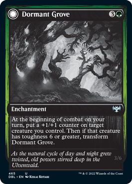 Dormant Grove // Gnarled Grovestrider [Innistrad: Double Feature] | Gate City Games LLC
