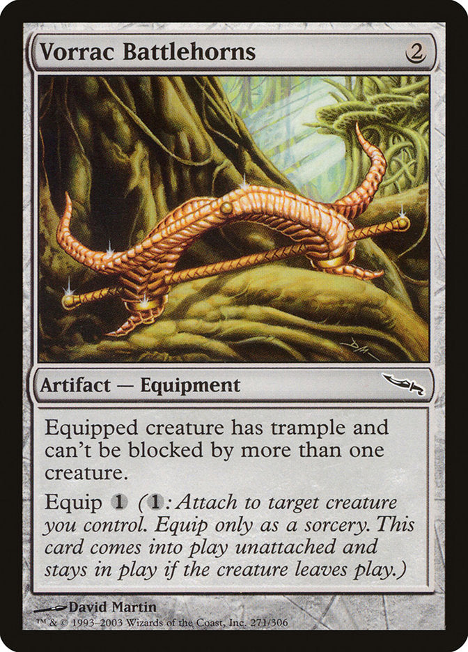 Vorrac Battlehorns [Mirrodin] | Gate City Games LLC