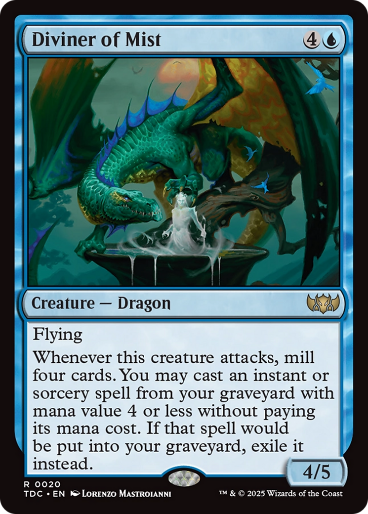 Diviner of Mist [Tarkir: Dragonstorm Commander] | Gate City Games LLC
