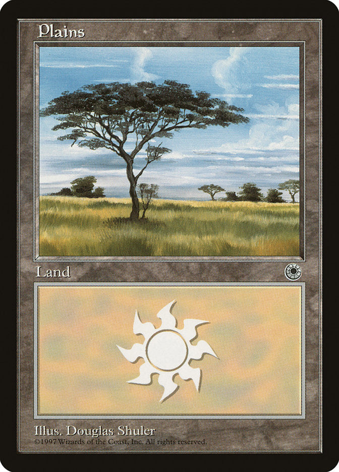 Plains (No Flowers / Closest Tree on Left) [Portal] | Gate City Games LLC