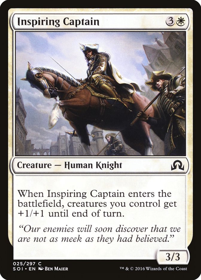 Inspiring Captain [Shadows over Innistrad] | Gate City Games LLC
