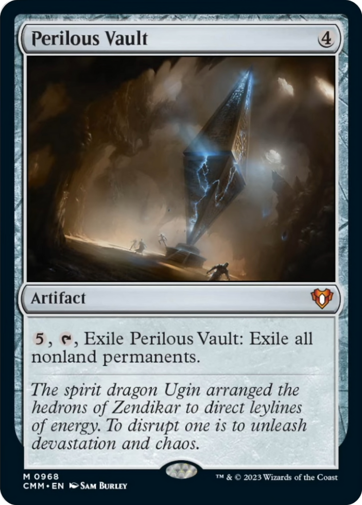 Perilous Vault [Commander Masters] | Gate City Games LLC