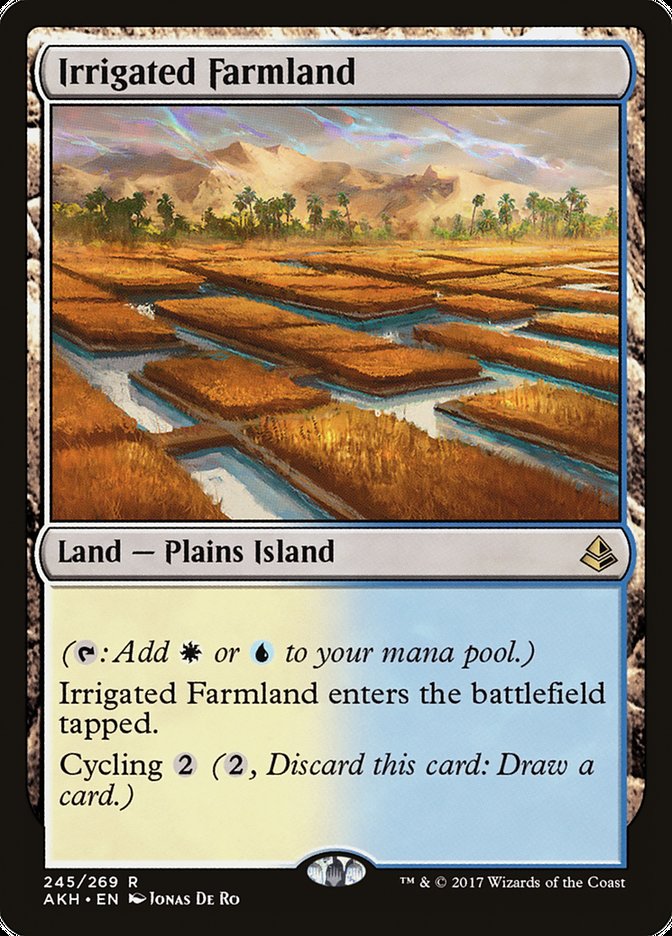 Irrigated Farmland [Amonkhet] | Gate City Games LLC