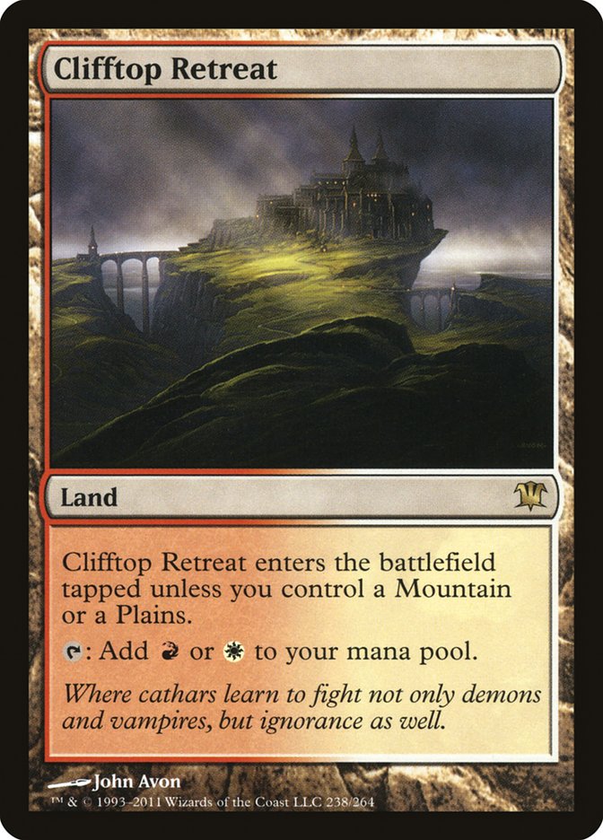Clifftop Retreat [Innistrad] | Gate City Games LLC