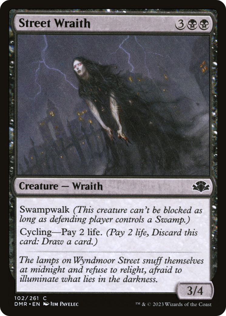 Street Wraith [Dominaria Remastered] | Gate City Games LLC