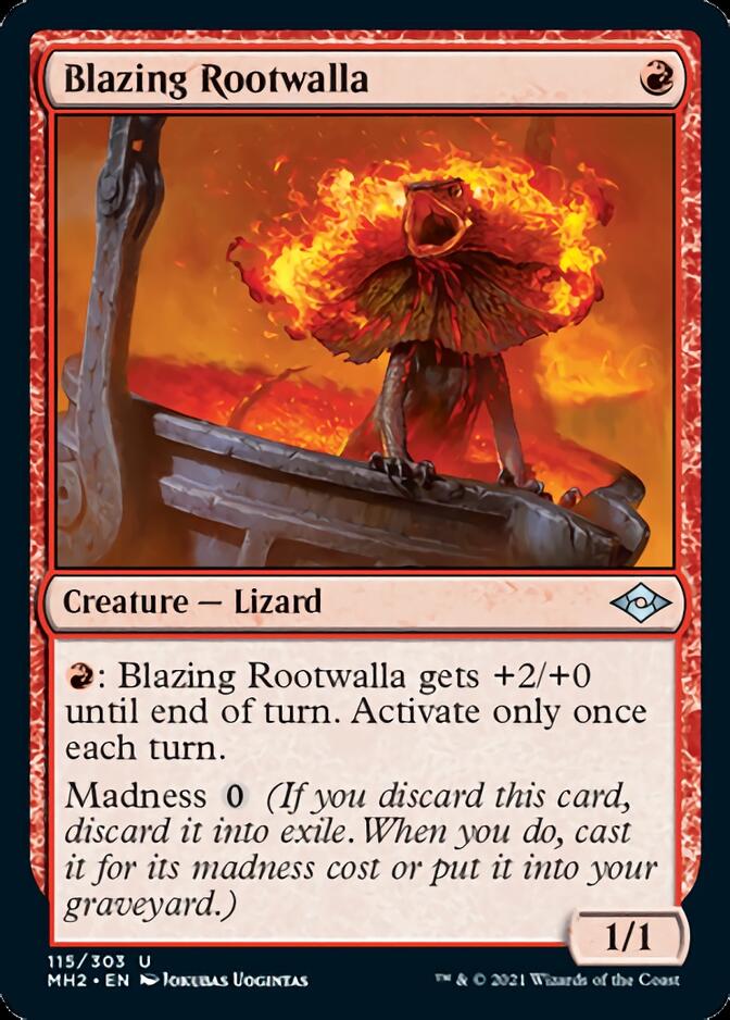 Blazing Rootwalla [Modern Horizons 2] | Gate City Games LLC