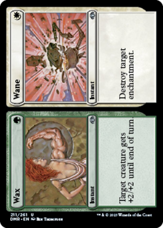 Wax // Wane [Dominaria Remastered] | Gate City Games LLC