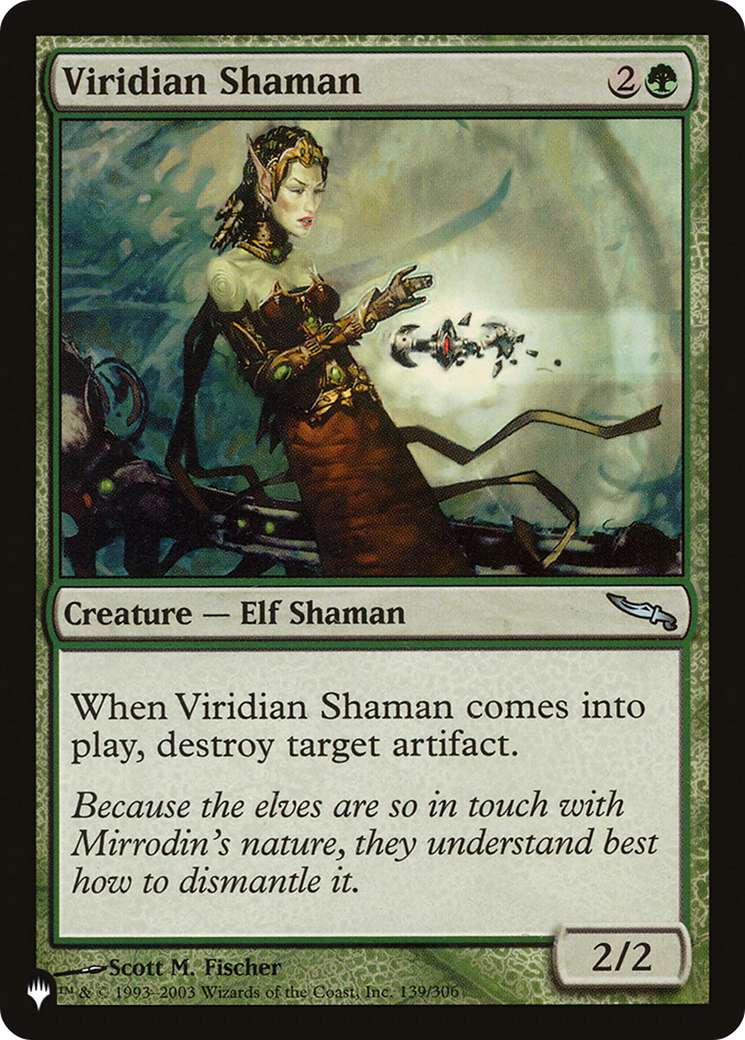 Viridian Shaman [The List Reprints] | Gate City Games LLC