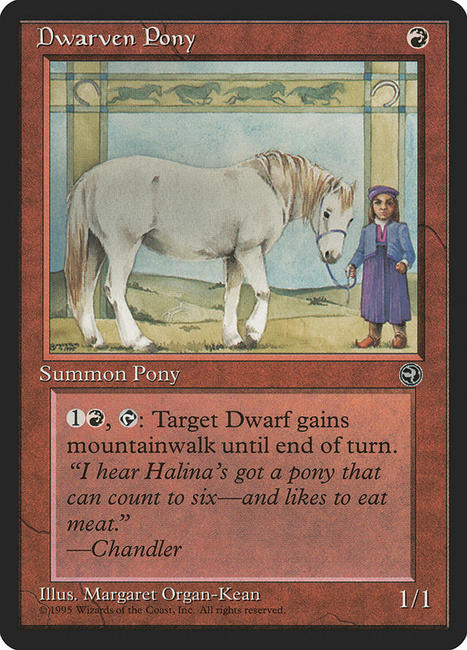 Dwarven Pony [Homelands] | Gate City Games LLC