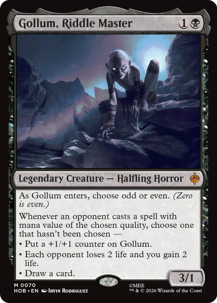 Gollum, Riddle Master [The Hobbit] | Gate City Games LLC