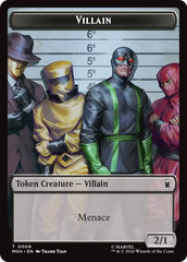 Robot Hero // Villain Double-Sided Token [Marvel Super Heroes Commander Tokens] | Gate City Games LLC