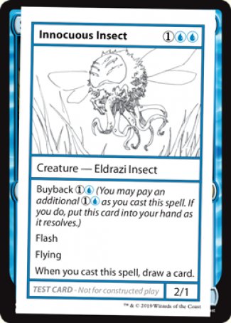 Innocuous Insect (2021 Edition) [Mystery Booster Playtest Cards] | Gate City Games LLC