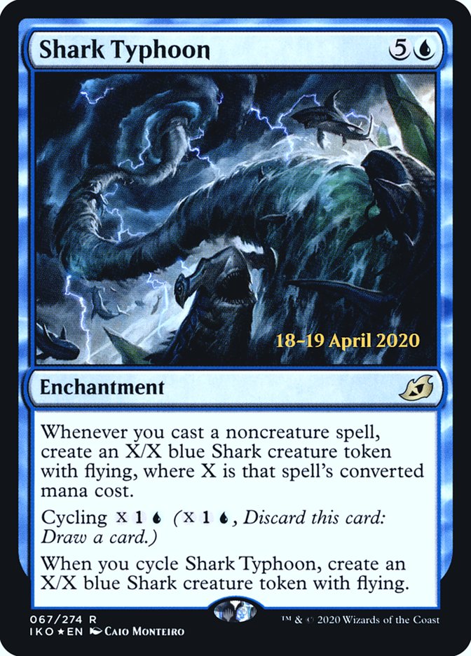 Shark Typhoon [Ikoria: Lair of Behemoths Prerelease Promos] | Gate City Games LLC