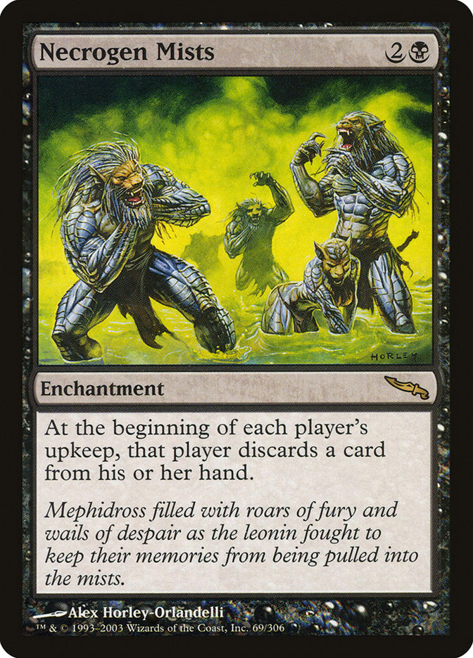 Necrogen Mists [Mirrodin] | Gate City Games LLC