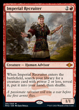 Imperial Recruiter (Foil Etched) [Modern Horizons 2] | Gate City Games LLC