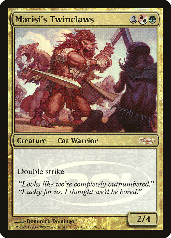Marisi's Twinclaws [Wizards Play Network 2009] | Gate City Games LLC
