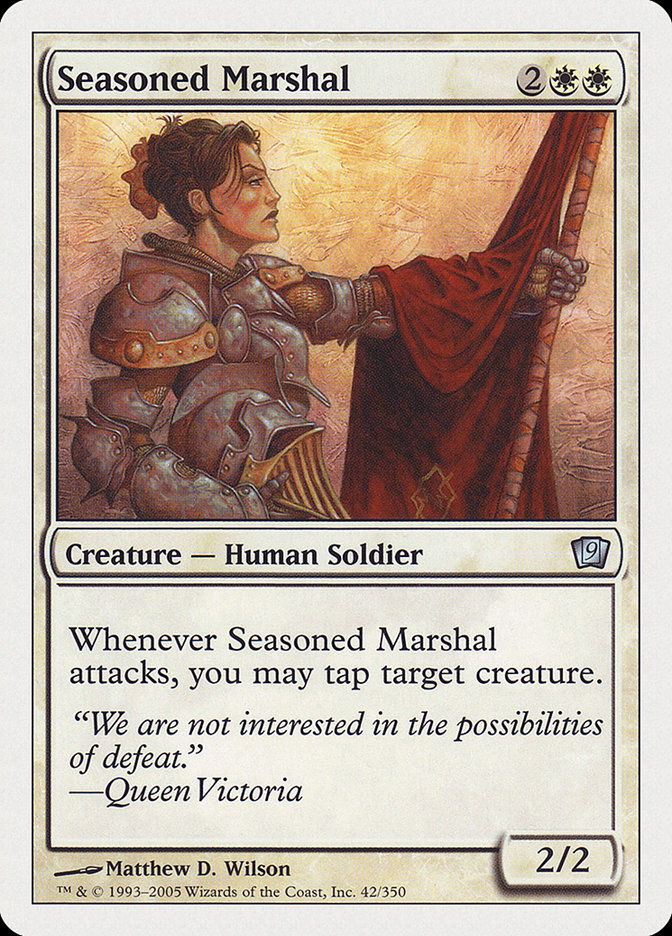 Seasoned Marshal [Ninth Edition] | Gate City Games LLC