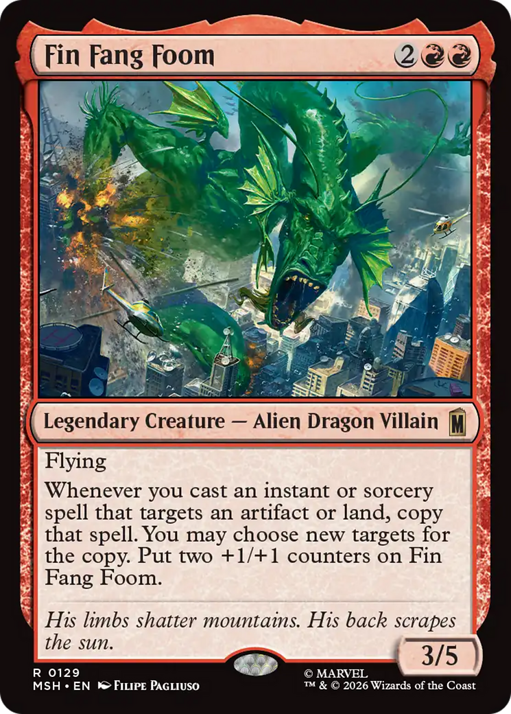Fin Fang Foom [Marvel Super Heroes] | Gate City Games LLC