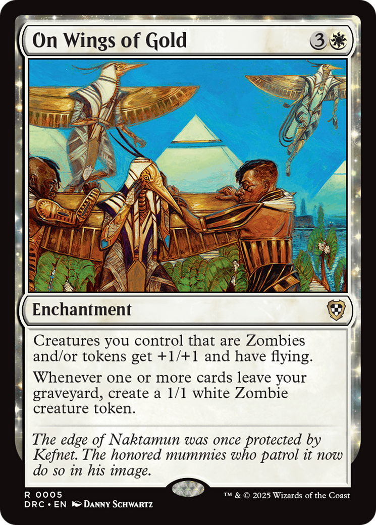On Wings of Gold [Aetherdrift Commander] | Gate City Games LLC