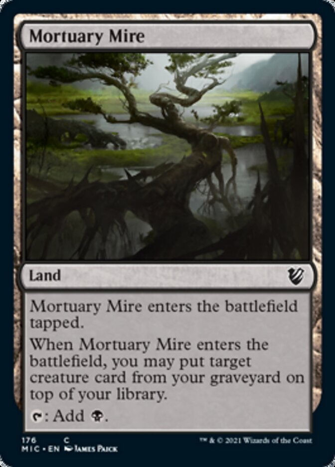 Mortuary Mire [Innistrad: Midnight Hunt Commander] | Gate City Games LLC