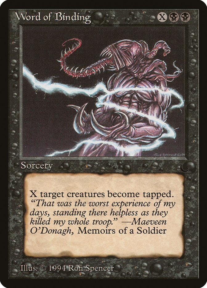 Word of Binding [The Dark] | Gate City Games LLC