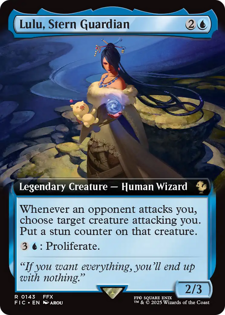 Lulu, Stern Guardian (Extended Art) [FINAL FANTASY Commander] | Gate City Games LLC