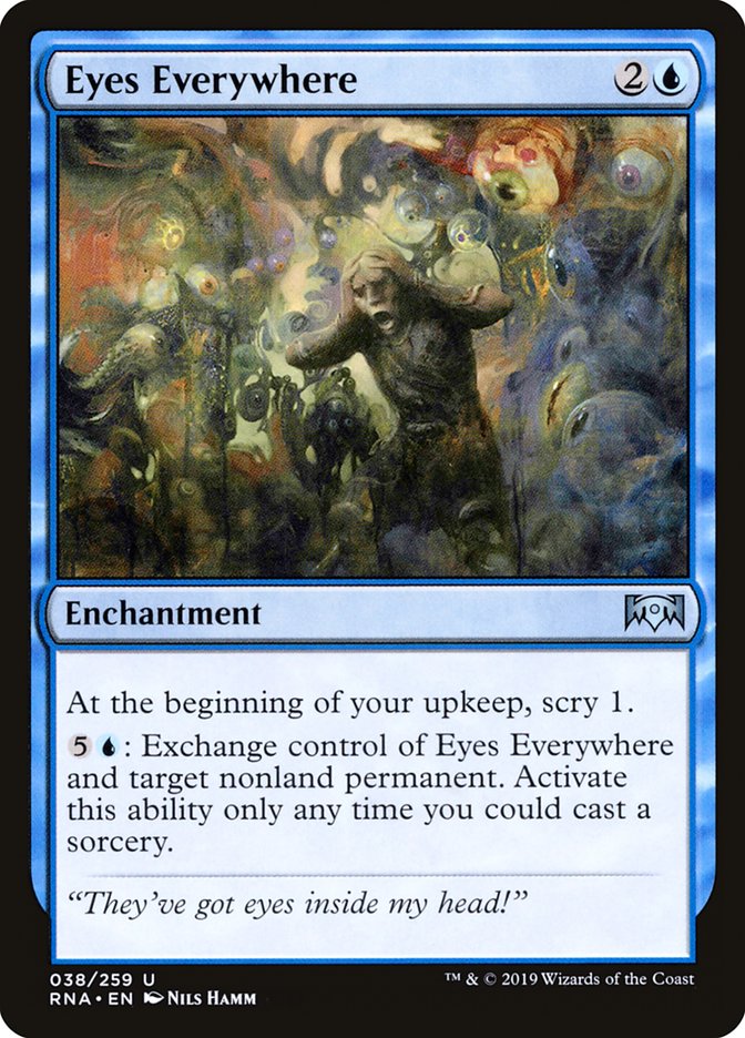 Eyes Everywhere [Ravnica Allegiance] | Gate City Games LLC