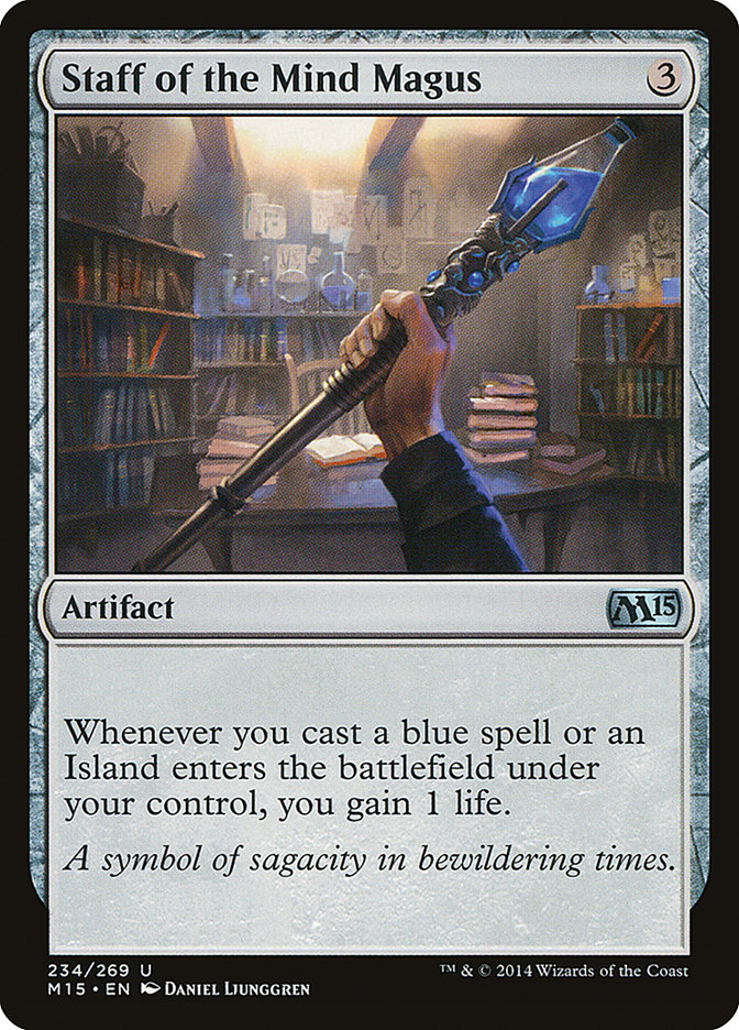 Staff of the Mind Magus [Magic 2015] | Gate City Games LLC