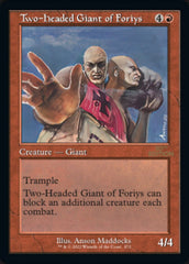 Two-Headed Giant of Foriys (Retro) [30th Anniversary Edition] | Gate City Games LLC