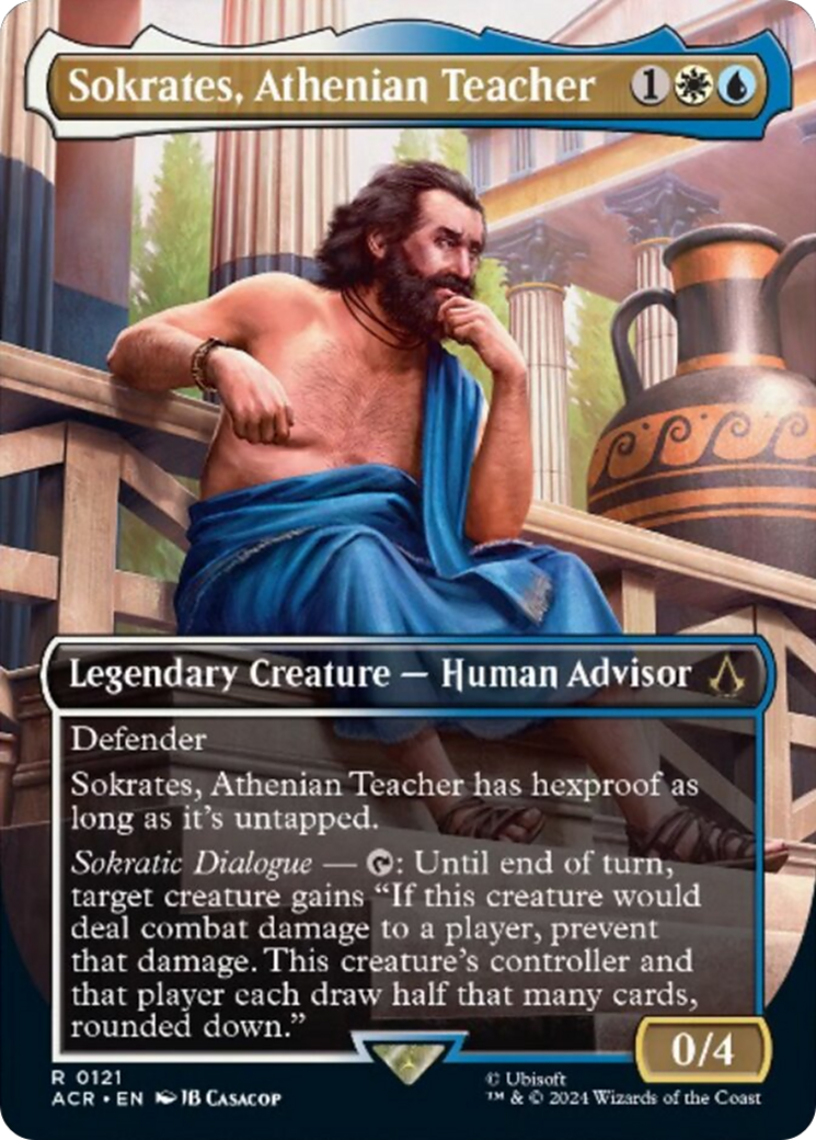 Sokrates, Athenian Teacher (Borderless) [Assassin's Creed] | Gate City Games LLC